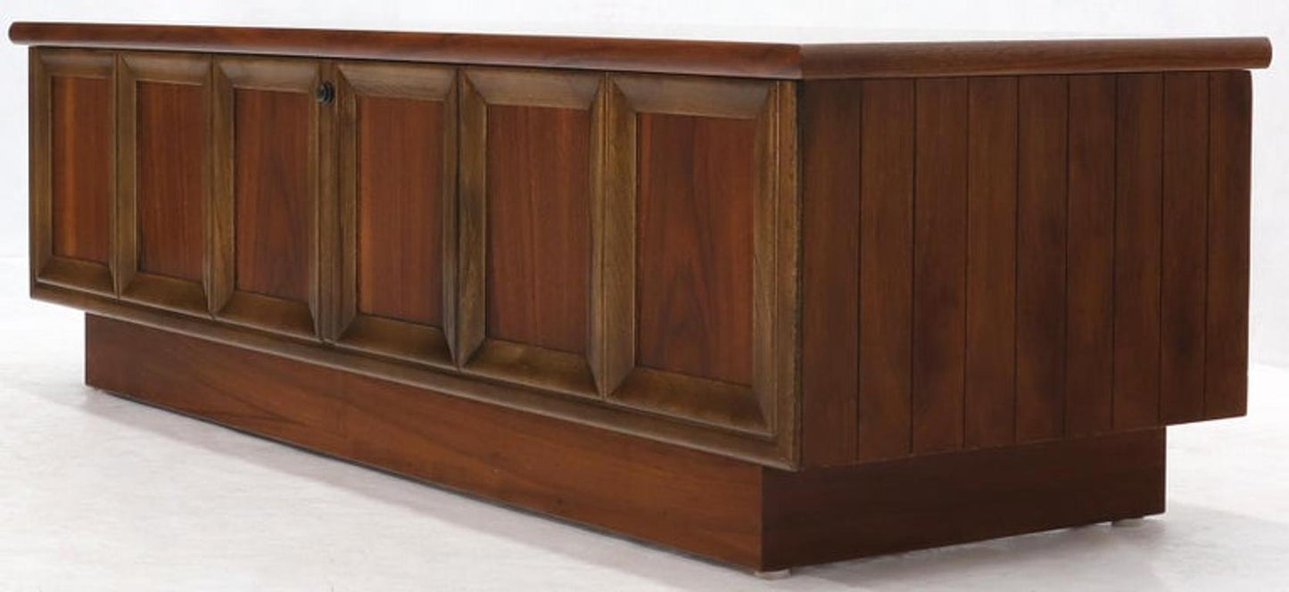 Walnut Cedar Lined Mid-Century Modern Hope Chest by Lane