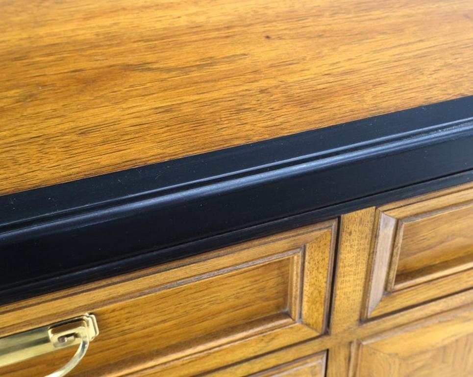 Thomasville Two Doors Two Drawers Mid Century Modern Server Cabinet Console Mint