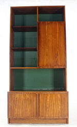 Danish Mid-Century Modern Rosewood Wall Unit Shelves