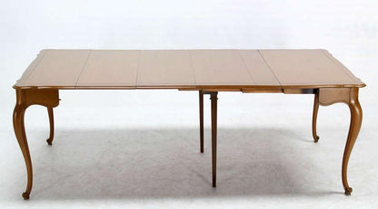 EstablishedLines French Provincial Flip Top Console Dining Table w/ Three Leaves Extensions MINT!