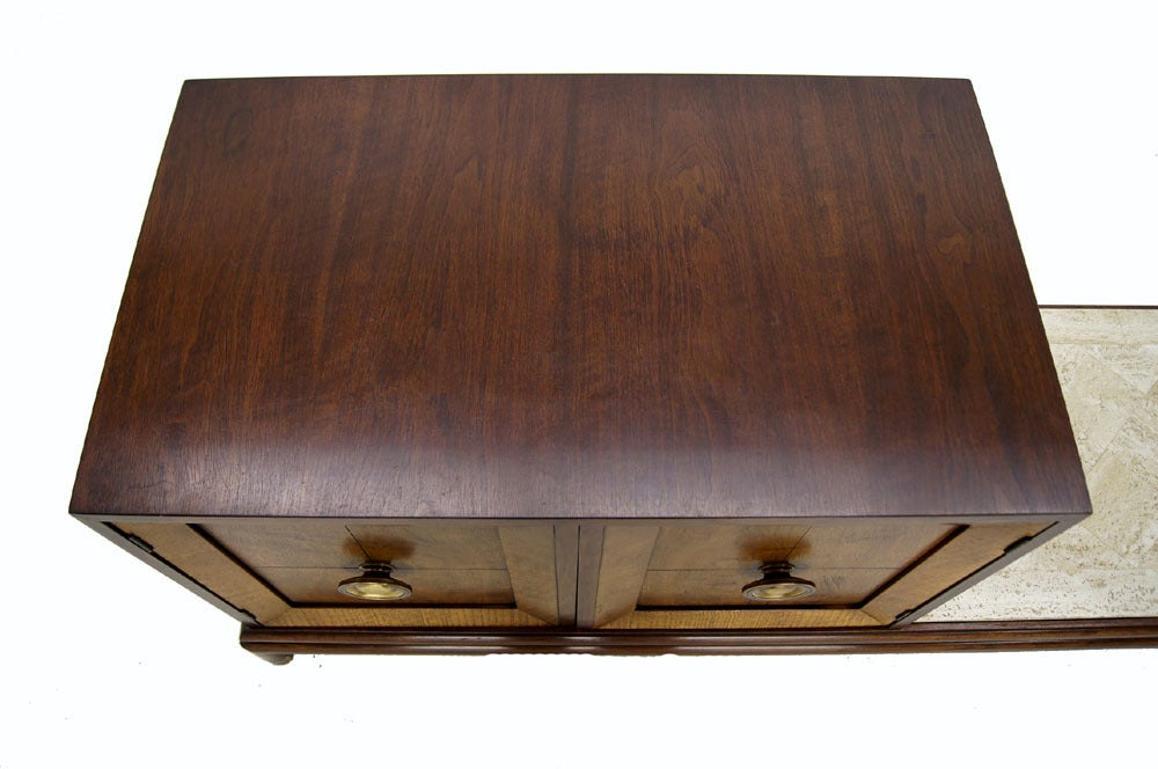 Renzo Rutily Mid Century Modern Two Doors Hall Entry Credenza