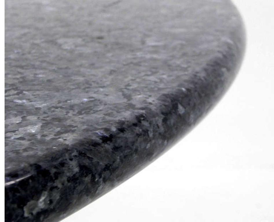 EstablishedLines Mid Century Modern Round Iridescent Granite Tulip Base Dining Center Table MINT!