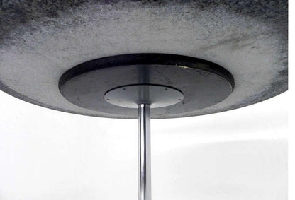 EstablishedLines Mid Century Modern Round Iridescent Granite Tulip Base Dining Center Table MINT!