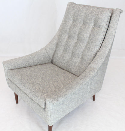New Upholstery Mid-Century Modern Lounge Chair