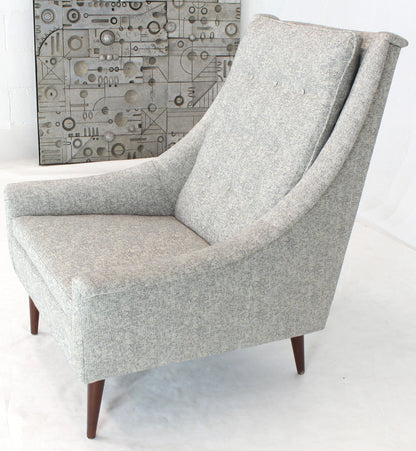 New Upholstery Mid-Century Modern Lounge Chair