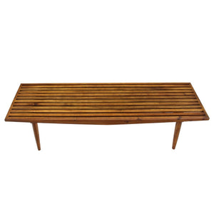 Slat Wood Bench